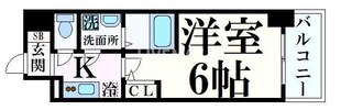 エスリードレジデンス神戸兵庫駅前の物件間取画像